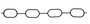 Mahle Intake Manifold Gasket for 2001-2015 Lexus/Pontiac/Scion/Toyota Camry/Corolla/Matrix/RAV4/HS250h 2.0L 2.4L