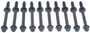 Mahle Head Bolt Set for 1995-2002 Dodge/Eagle/Mitsubishi/Plymouth Colt/Summit/Mirage 1.5L
