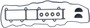 Mahle Valve Cover Gasket Set for 1975-1984 Toyota Celica/Corona/Pickup/4Runner 2.2L 2.4L