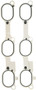 Mahle Plenum Gasket Set for 2005-2009 Buick/Chevrolet/Pontiac Rendezvous/Equinox/Malibu/G6/Torrent 3.4L 3.5L
