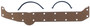 Mahle Oil Pan Gasket Set for 1957-1974 Avanti/Bizzarrini/Checker/Chevrolet/Excalibur Bel Air/Biscayne/Caprice/El Camino/Impala 4.3L 4.6L
