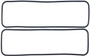 Mahle Valve Cover Gasket Set for 1994-2014 Chevrolet/GMC/Isuzu/Oldsmobile/Workhorse C1500/C2500/K1500/K2500/Astro 4.3L