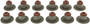 Mahle Valve Stem Seal Set for 2002-2012 Dodge/Jeep/Mitsubishi/Ram Dakota/Durango/Nitro/Ram 1500/Commander 3.7L