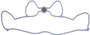 Mahle Intake Manifold Gasket for 1998-2003 Chevrolet/GMC/Isuzu/Pontiac Cavalier/S10/Sonoma/Hombre/Sunfire 2.2L