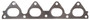 Mahle Exhaust Manifold Gasket for 1988-2000 Acura/Honda Civic/Civic del Sol/CRX/EL 1.5L 1.6L