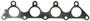 Mahle Exhaust Manifold Gasket for 1996-2011 Dodge/Hyundai/Kia Accent/Verna/Rio/Rio5 1.5L 1.6L