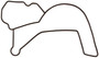 Mahle Water Pump Gasket for 1994-2003 Ford E-350 Club Wagon/E-350 Econoline/E-350 Econoline Club Wagon/E-350 Super Duty 7.3L