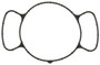 Mahle Timing Cover Gasket for 2004-2011 Buick/Cadillac/Chevrolet/GMC/Pontiac CTS/SRX/Allure/LaCrosse/Equinox 2.8L 3.0L 3.2L