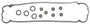 Mahle Valve Cover Gasket Set for 1993-2001 Honda Prelude 2.2L