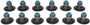 Mahle Valve Stem Seal Set for 1999-2009 Buick/Chevrolet/Oldsmobile/Pontiac/Saturn Rendezvous/Malibu/Montana/Century/Terraza 3.1L 3.4L 3.5L