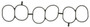 Mahle Plenum Gasket for 2000-2001 INFINITI/Nissan I30/Maxima 3.0L