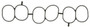 Mahle Plenum Gasket for 2000-2001 INFINITI/Nissan I30/Maxima 3.0L