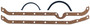 Mahle MAHLE Performance Oil Pan Gasket Set for 1980-1986 Buick/Checker/Chevrolet/GMC/Oldsmobile Camaro/Impala/Malibu/Century/Regal 4.4L 5.0L