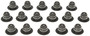Mahle Valve Stem Seal Set for 1995-2013 Ford/Lincoln/Mercury/Panoz/Qvale Mustang/GT/Aviator/Blackwood/Continental 4.6L 5.4L 5.8L