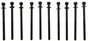 Mahle Head Bolt Set for 2006-2022 Chrysler/Dodge/Fiat/Genesis/Hyundai Caliber/Dart/Santa Fe/Santa Fe Sport/Sonata 1.8L 2.0L 2.4L