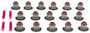 Mahle Valve Stem Seal Set for 2012-2016 BMW 550i/550i GT/550i GT xDrive/550i xDrive/650i 4.4L