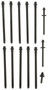 Mahle Head Bolt Set for 2007-2016 Mini Cooper/Cooper Countryman/Cooper Paceman 1.6L