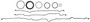 Mahle Timing Cover Gasket Set for 2011-2017 Ford F-150/Mustang 5.0L