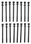 Mahle Head Bolt Set for 1998-2004 Acura/Honda/Isuzu Rodeo/SLX/Passport/Amigo/Axiom 3.2L 3.5L