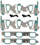 Mahle Intake Manifold Gasket Set for 2006-2011 Buick/Chevrolet/Pontiac/Saturn Impala/Malibu/Monte Carlo/G6/Lucerne 3.5L 3.9L