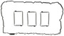 Mahle Valve Cover Gasket Set for 2010-2021 BMW 135i/135is/335i/335i GT xDrive/335i xDrive 3.0L