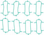 Mahle Intake Manifold Gasket Set for 2005-2009 Buick/Chevrolet/Pontiac Allure/LaCrosse/Impala/Monte Carlo/Grand Prix 5.3L