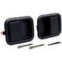 Crown Automotive 55076222K Exterior Door Handle Set Front Left & Right Outer - Fits 1981-1906 Jeep CJs, YJ, TJ