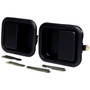 Crown Automotive 55076222K Exterior Door Handle Set Front Left & Right Outer - Fits 1981-1906 Jeep CJs, YJ, TJ
