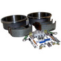 Crown Automotive 52005350KE Brake Drum and Shoe Rebuild Kit Rear Left & Right - Fits 1990-1995 Jeep YJ Wrangler