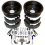 Crown Automotive 52005350KL Brake Drum and Shoe Rebuild Kit Rear Left & Right - Fits 2000-2006 Jeep XJ Cherokee