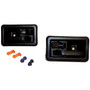 Crown Automotive 55176476K Interior Door Handle Set Front Left & Right Inner - Fits 1982-2006 Jeep CJs, YJ, TJ