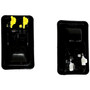 Crown Automotive 55176476K Interior Door Handle Set Front Left & Right Inner - Fits 1982-2006 Jeep CJs, YJ, TJ