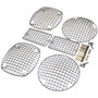 Crown Automotive RT26047 Stone Guard Set Front & Rear Left & Right - Fits 1997-2006 Jeep TJ Wrangler, Includes Hardware