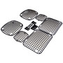 Crown Automotive RT26033 Stone Guard Set Front & Rear Left & Right - Fits 1987-1995 Jeep YJ Wrangler, Includes Hardware