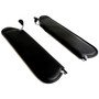 Crown Automotive RT52004 Sun Visor Set Left & Right - Fits 1997-2002 Jeep TJ Wrangler, Includes 2 Sun Visors
