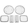 Crown Automotive RT34063 Stone Guard Set Front & Rear Left & Right - Fits 1997-2006 Jeep TJ Wrangler