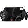 Crown Automotive BRT10035 Bowless Soft Top - Fits 1997-2006 Jeep TJ Wrangler