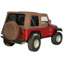 Crown Automotive RTS20037T Sailcloth Replacement Top Front & Rear Left & Right - Fits 1997-2006 Jeep TJ Wrangler