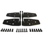 Crown Automotive RT34094 Door Hinge Set Front Left & Right Upper & Lower - Fits 1997-2006 Jeep YJ Wrangler
