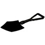 Crown Automotive RT33016 Tri-Fold Shovel - Fits Jeep