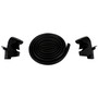 Crown Automotive 55052607K Windshield Frame Seal Left & Right - Fits 1987-1995 Jeep YJ Wrangler