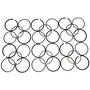Crown Automotive J8121683 Engine Piston Ring Set - Fits 1987-1990 Jeep YJ Wrangler