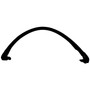 Crown Automotive 68271695AG Windshield Frame Weatherstrip Seal - Fits 2018-2024 Jeep JT Gladiator