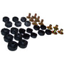 Crown Automotive 52002723K Body Mount Set Front & Rear Left & Right - Fits 1987-1995 Jeep YJ Wrangler