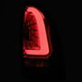AlphaRex PRO-Series LED Tail Lights for Toyota Tacoma, Red Smoke