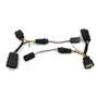 AlphaRex Wiring Adapter Stock LED Projector Headlight to AlphaRex Headlight Converter for Ram 1500