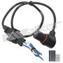Walker Products Engine Crankshaft Position Sensor 235-91465 for 1996-2000 Volkswagen 2.8L (EuroVan, Golf, Jetta, Passat)