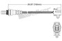 Walker Products Oxygen Sensor 250-24123 for 1994-2000 Mazda 1.8L (Miata)