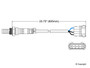 Walker Products Oxygen Sensor 250-23013 for 1990-1995 Volkswagen 1.8L 2.5L (Cabriolet, Corrado, EuroVan, Fox)