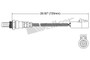 Walker Products Oxygen Sensor 250-24976 for 2013-2019 Ford 1.6L (Escape, Fiesta, Transit Connect)